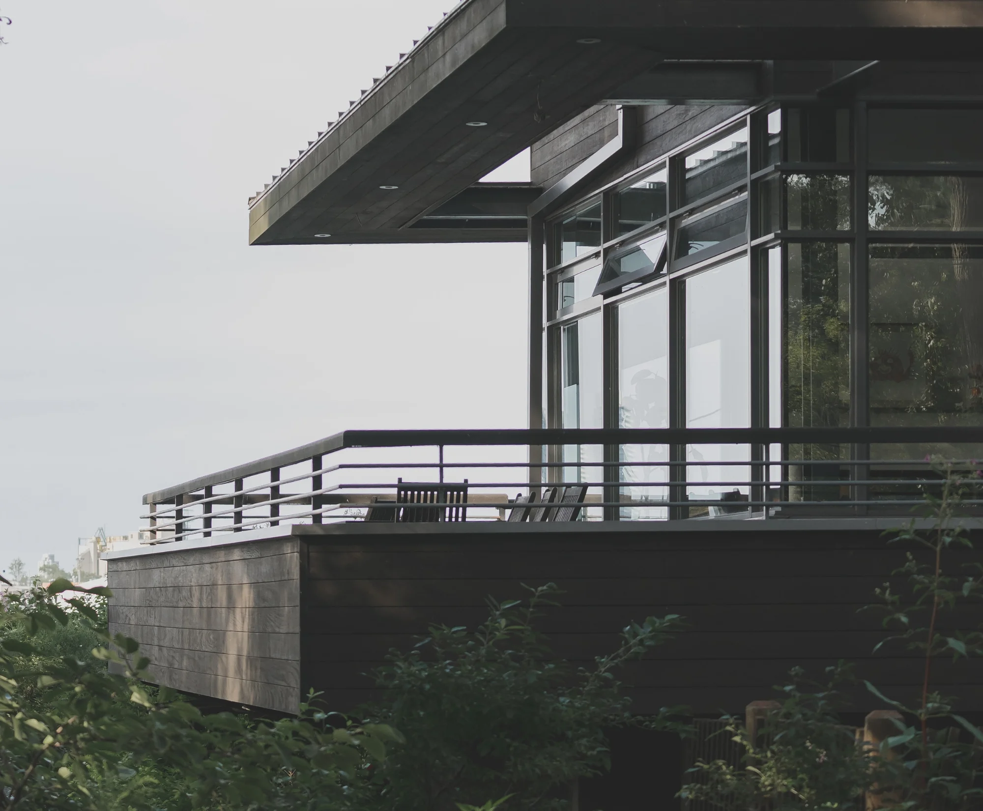 Patio on a house